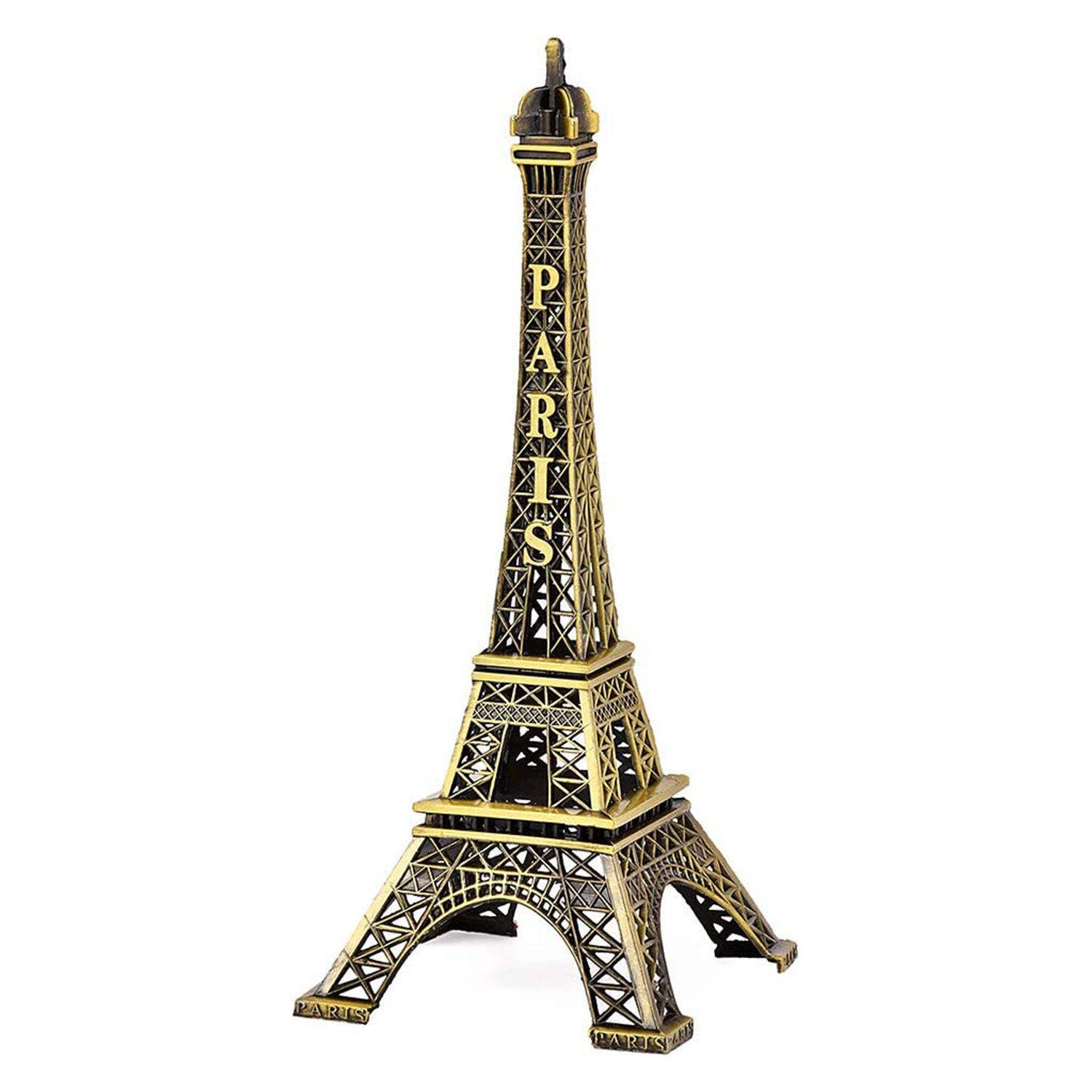 4733 Antique Finish 3D Metal Paris Eiffel Tower Metal Craft Famous Landmark Building Metal Statue, Cabinet, Office, Gifts Decorative Showpiece. DeoDap 4733 Antique Finish 3D Metal Paris Eiffel Tower Metal Craft Famous Landmark Building Metal Statue, Cabinet, Office, Gifts Decorative Showpiece. DeoDap